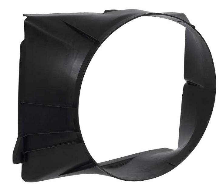 1967-68 Camaro, Radiator Fan Shroud, Small Block, with Air Conditioning