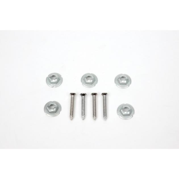 Redline Restomotive 1967-1969 Chevrolet Camaro Center Console Shift Plate Hardware Kit