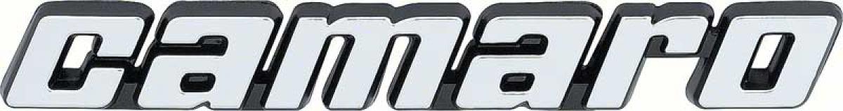1978-81 Chevrolet, "Camaro" Front Fender Emblem, Except Z28, Z85 Option, Each, GM Licensed