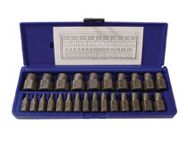 Hanson Multi-Spline Screw Extractor Set - 25 Pc. IRW53227