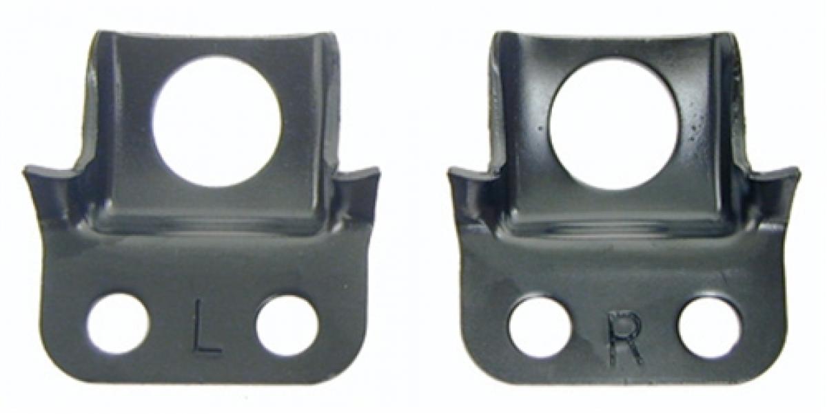 Classic Headquarters Outer Front Bumper Brackets-Right Hand and Left Hand, Pair W-750
