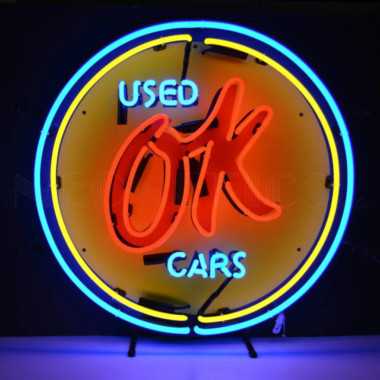 Neonetics 5CHVOK Ok Used Cars Neon Sign