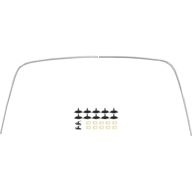 1967-68 Camaro, 1967-69 Firebird, Vinyl Top Molding, with Mounting Hardware