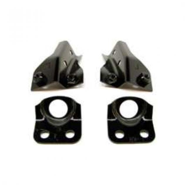 Camaro Endura Front Bumper Mount Brackets, Inner & Outer, 1969