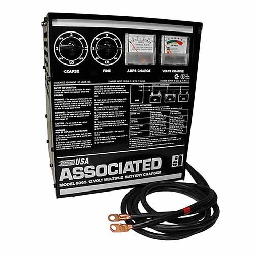 AssociatedModel 6065 30 Amp High-Value And Efficient Parallel Battery Charger Powerful Performance