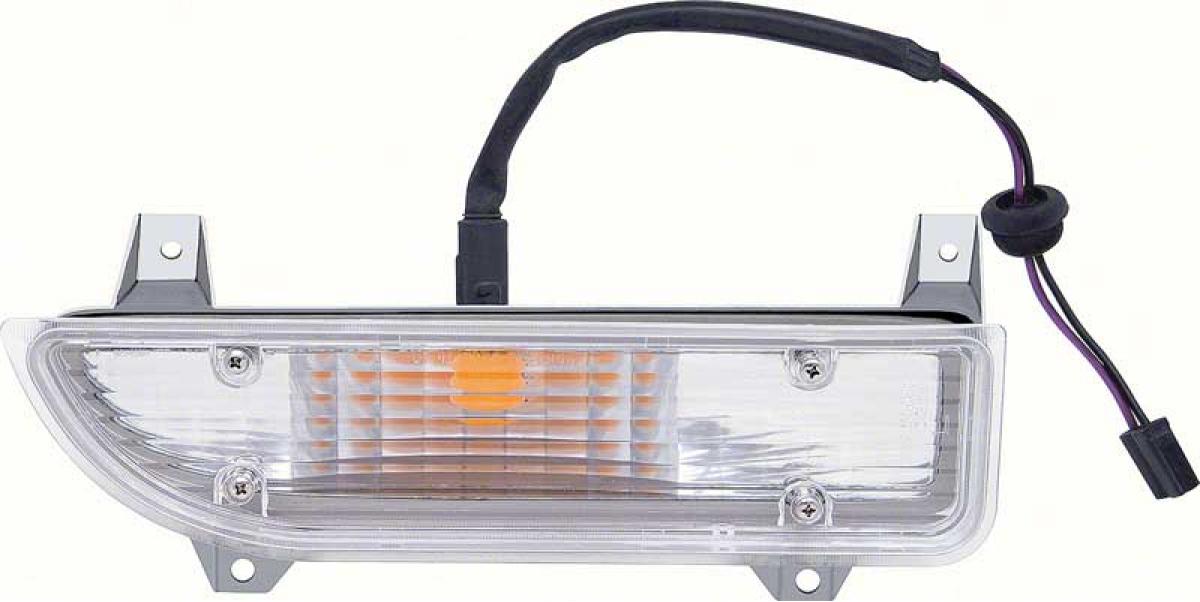 1970-73 Camaro, Standard Park Lamp Assembly, except RS Models, RH Passenger Side
