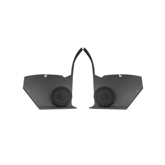 Camaro Radio Speakers, Kick Panel, 170 Watt, Ken Harrison, For Cars With Or Without Air Conditioning, 1969