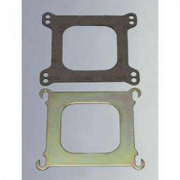 Camaro Intake Manifold To Carburetor Adapter Plate, Edelbrock, 1967-1969