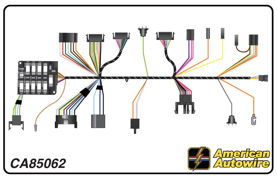 American Autowire 1968 Chevrolet Camaro Dash Harness CA85062