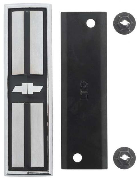 1967 Camaro, Standard Grill Emblem, Includes Backing plate, GM Licensed