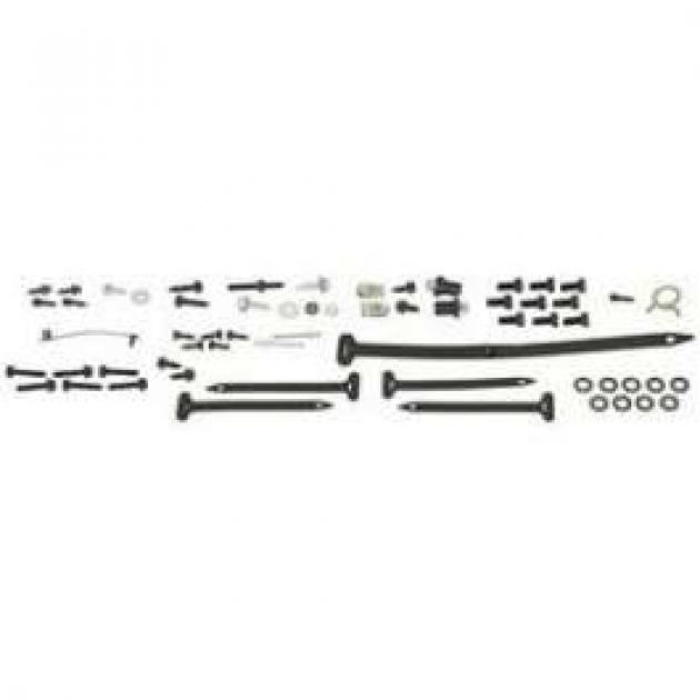 Camaro Air Conditioning Bolt & Hardware Kit, Firewall Forward, Complete, 1967
