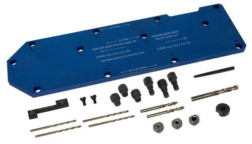 71600 MANIFOLD DRILL TEMPLATE FOR FORD 4.6L, 5.4L & 6.8L