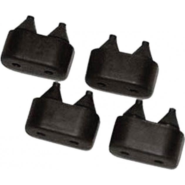 Redline Restomotive 1954-1981 GM Car 4 Piece Door Bumper Set