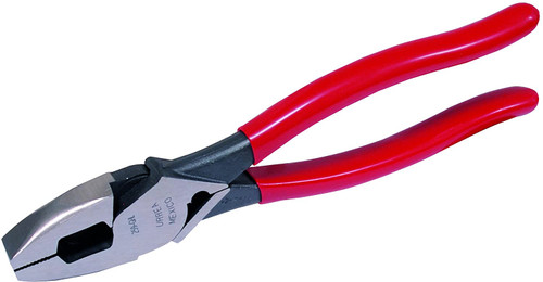 9-5/16 Inch Side Cut, High Leverage With CrimperHeavy-duty Electrician Pliers