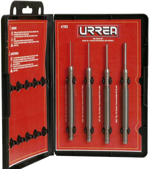 Spring-loaded Chisel And Punch Set 4 Pieces 47BS (Discontinued)