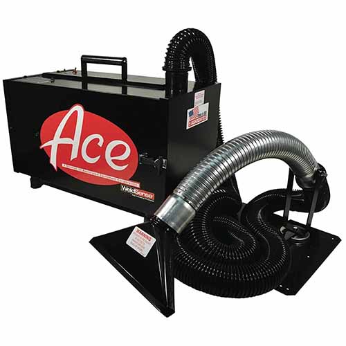 Ace Industrial 73-201-HepaWeldsense Portable Fume Extractor W/ Hepa Filter, 113/226 Cfm