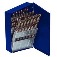 29-piece Turbomax 3/8 inReduced Shank High Speed Steel Drill Bit Set