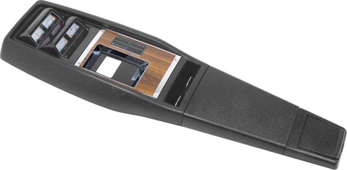 1968 Camaro Console Assembly, 4 Speed Manual Trans, with Console Gauges, Pre Assembled