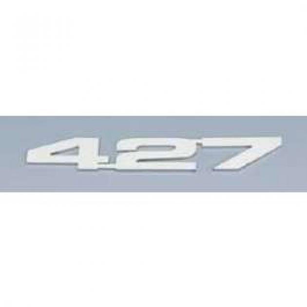 Camaro Hood Emblems, 427, Stainless Steel, 1967-1969