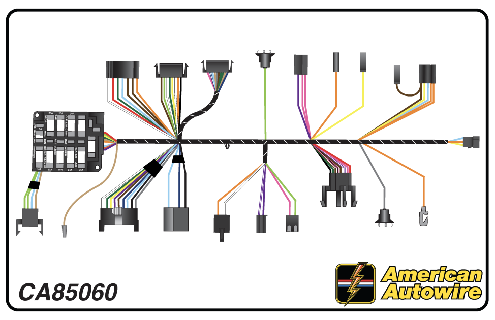 American Autowire 1968 Chevrolet Camaro Dash Harness CA85060