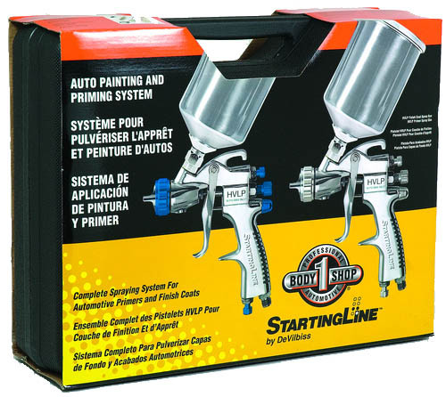 DeVilbiss StartingLine™ HVLP Automotive Spray Painting and Touch Up Kit