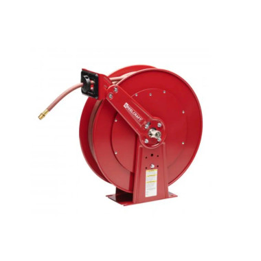 Reelcraft 81075 OLP 3/8 in. x 75 ft. Premium Duty, Dual Pedestal Hose Reel