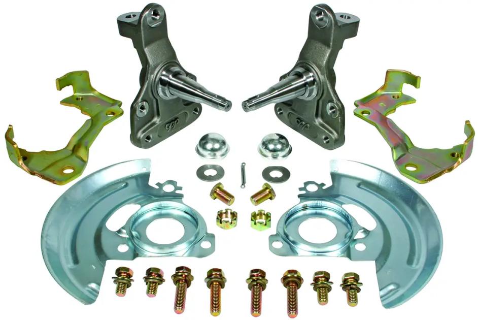 Classic Performance 1964-74 AFX 2" Drop Mini Spindle Disc Kit 6474SMK-D