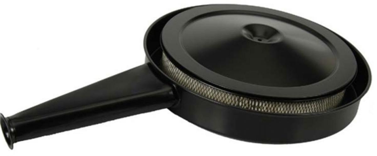 Classic Headquarters Cowl Air Cleaner Assembly-Flat Bottom W-058