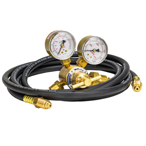 Regulator with 10' Hose, CGA-580, 5/8" NPT