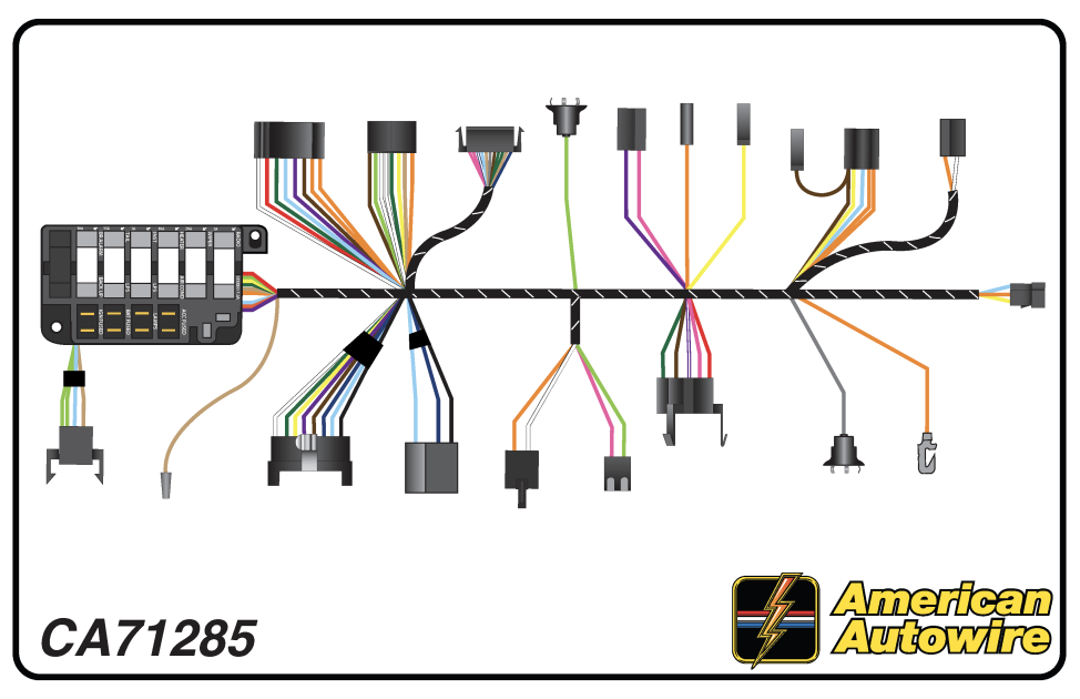 American Autowire 1967 Chevrolet / Pontiac Dash Harness CA71285