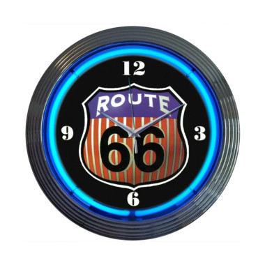 Neonetics 8RT66R Route 66 Neon Clock