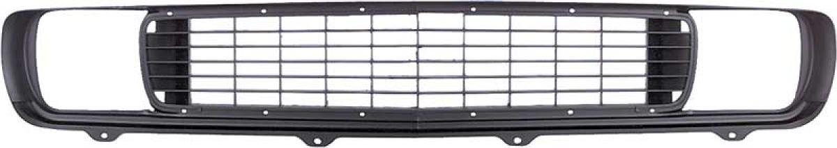 1969 Chevrolet Camaro, Rally Sport, Front Grill, Black