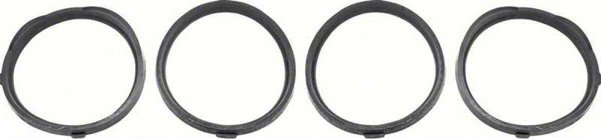 1970-73 Chevrolet Camaro, Molded Rubber Tail Light Gasket Set, 4 Piece Set