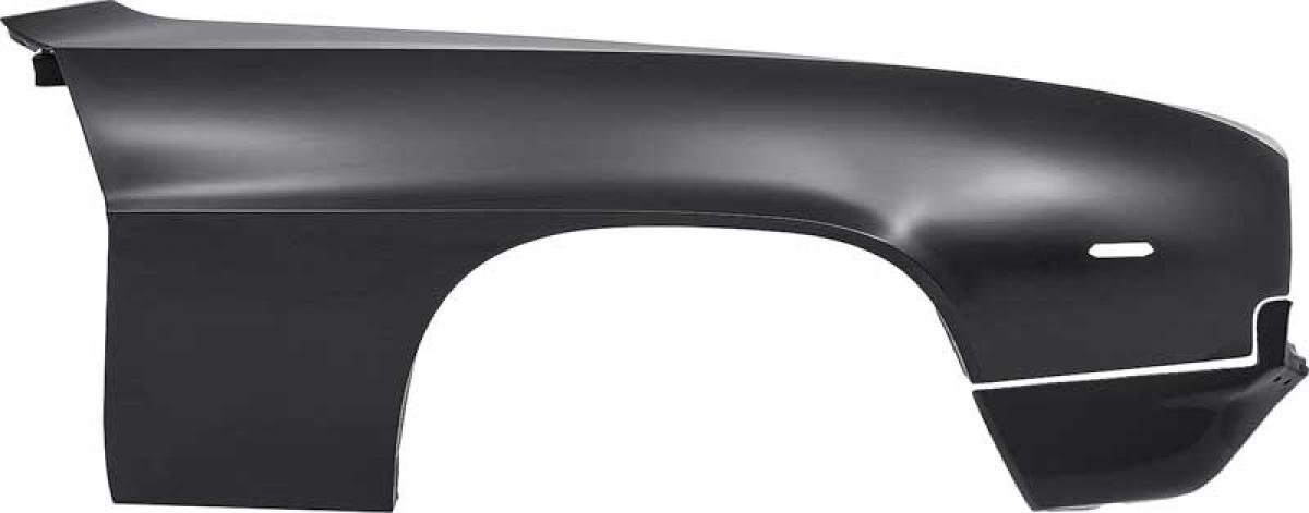 1969 Camaro RS, Front Fender, Rally Sport, with Extension, RH Passenger Side