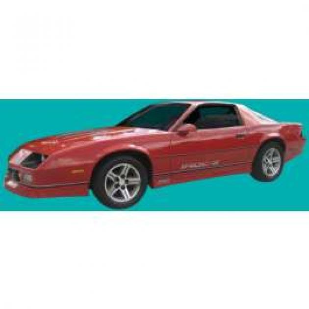 Camaro Base Stripe Kit,Gold/Black, 1985-1987 IROC-Z Or 1988-1990