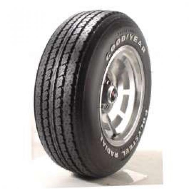 Camaro Tire, Goodyear, Polysteel Radial,P225-70R-15, Raised White Letters,1970-1981