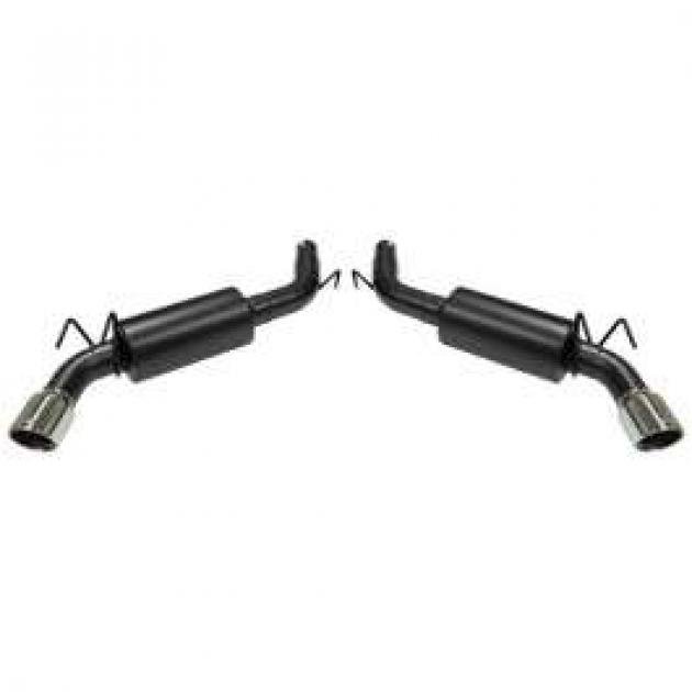 Camaro Flowmaster Dual Exhaust, American Thunder, 3 Hushpower Axle-Back, V8, 2010-2013