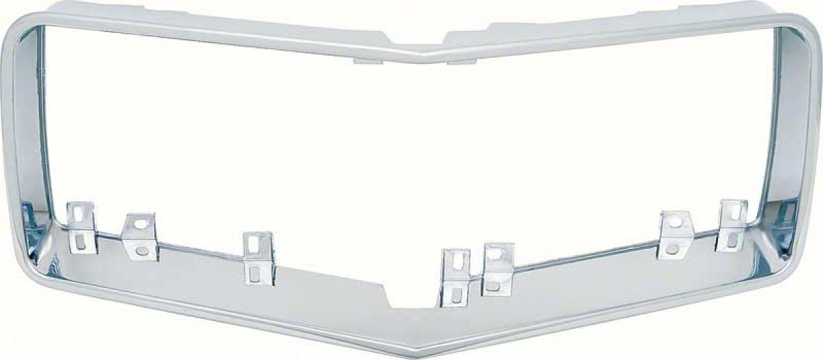 1970-73 Camaro, Rally Sport, Grill Filler Surround Molding, Chrome