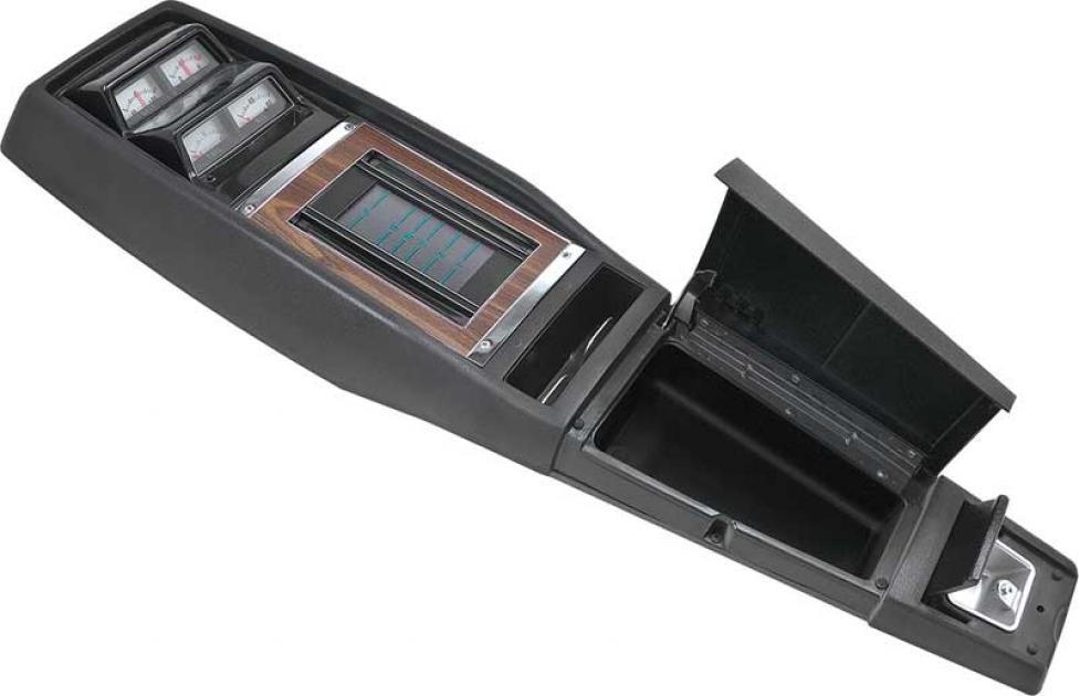 1968 Camaro Console Assembly, TH350/400, Auto Trans, with Console Gauges, Pre-Assembled
