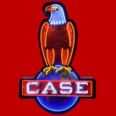 Neonetics 9CASEE Case Eagle Neon Sign In Steel Can