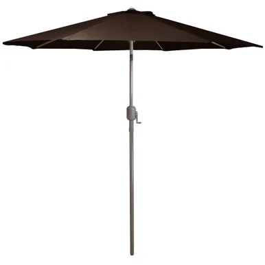 9ft Outdoor Patio Market Umbrella – Stay Cool in Brown