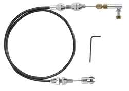 Lokar Hi-Tech Black Braided Stainless Steel 36" Universal Throttle Cable