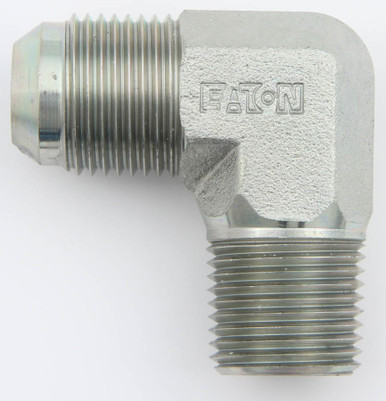 Aeroquip 90 Male Elbow #10 To 3/4 Npt Steel Fitting FCM2630
