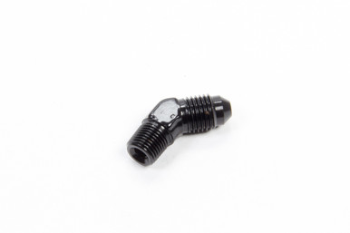Aeroquip 45 Deg Alum #4 Flare 1/8 in Black FCM5021