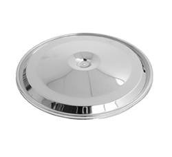 Air Cleaner Breather Lid Cover, 17 Inch Diameter CHROME