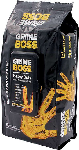 Allstar Performance Cleaning Wipes 60pk Grime Boss ALL12017