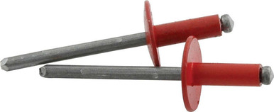 Allstar Performance Lg Hd Rivet 250Pk Red ALL18162
