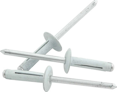 Allstar Performance Md Hd Rivet 250Pk White Flange Type Alum Mandrel ALL18188