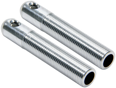 Allstar Performance Lightweight Aluminum Hood Pins 3/8in OD x 2-3/4in Long Clear Anodized Pair ALL18492