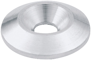 Allstar Performance Countersunk Washer #10 1 in OD Aluminum Natural 10pk ALL18660